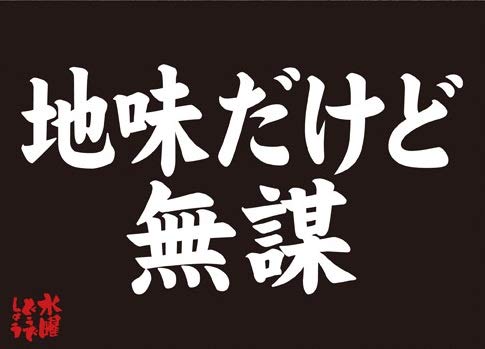 Amazon | 水曜どうでしょう名セリフステッカー（地味だけど無謀
